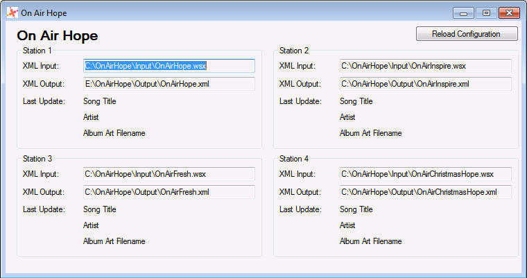 Version 1 of OnAirHope